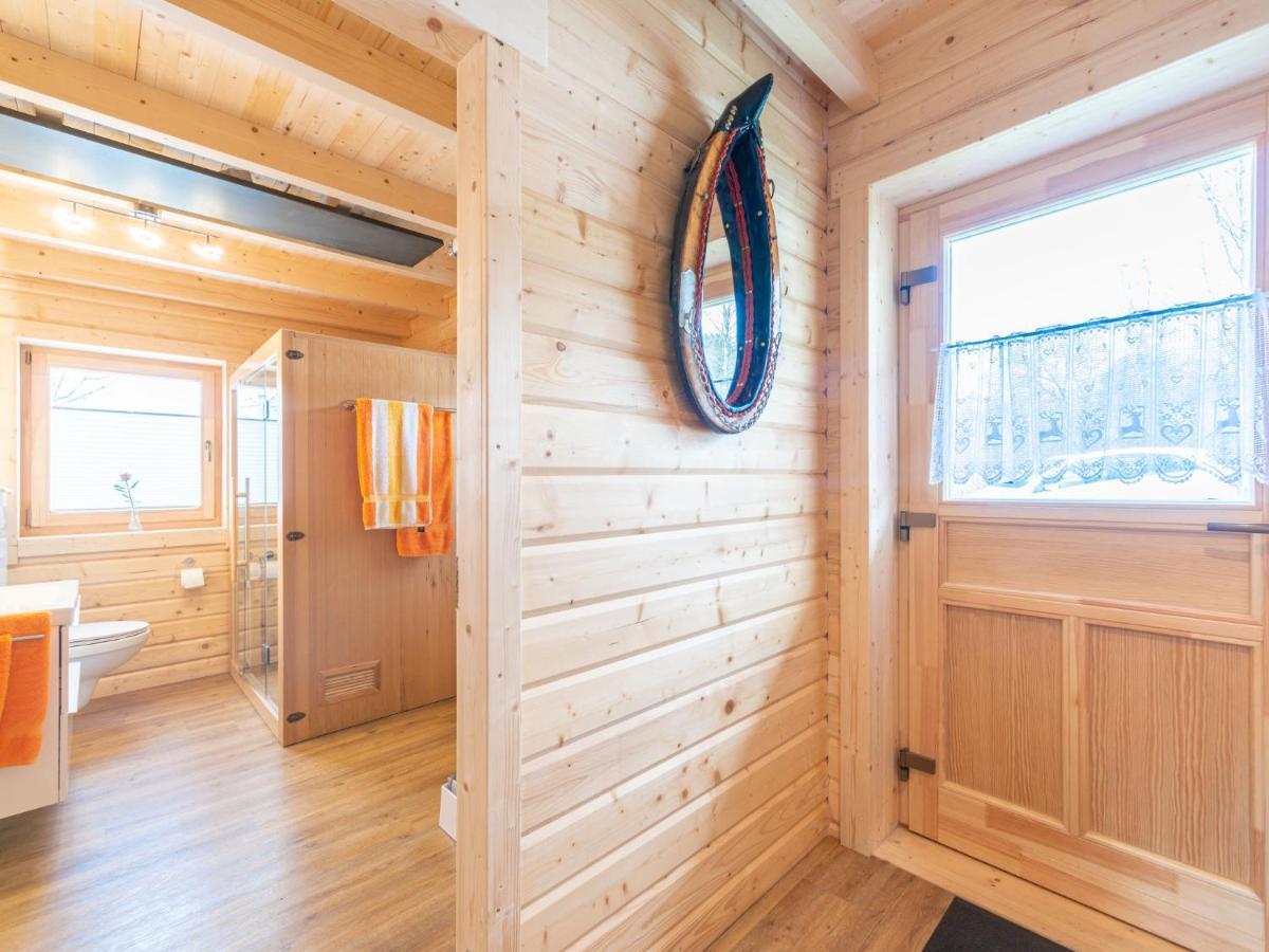 Holiday Home Chalet Toni Mit Sauna By Interhome Spiegelau Buitenkant foto